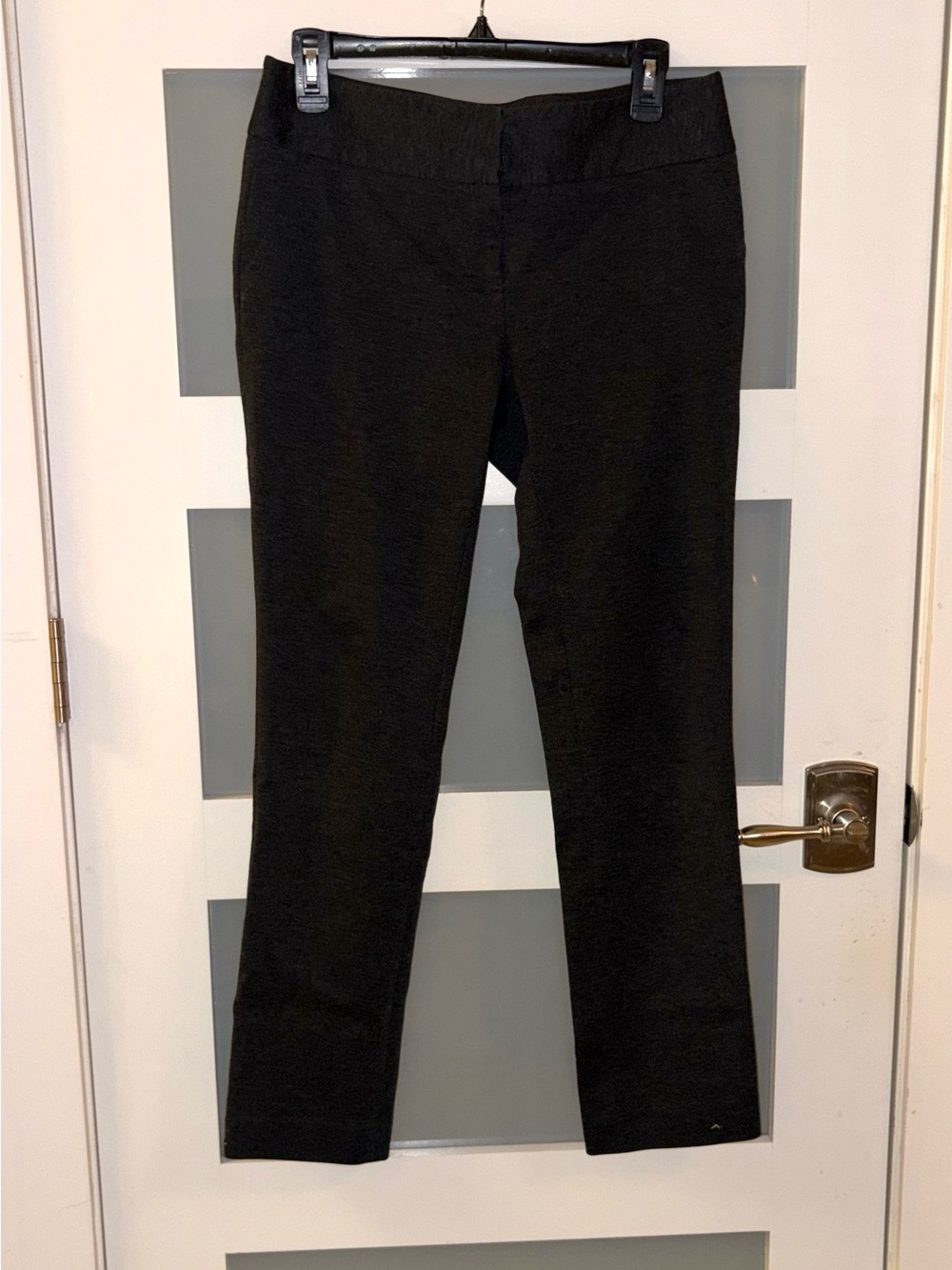 Vince Camuto Black Straight Leg Women's Pants